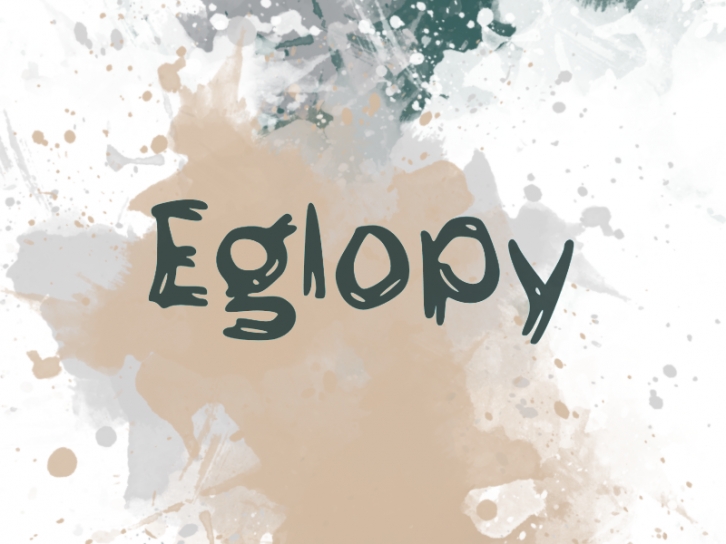 E Eglopy Font Download