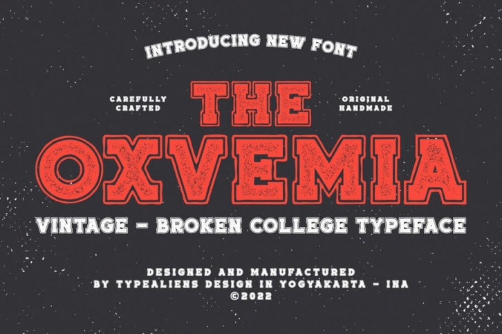 Oxvemia Font Download