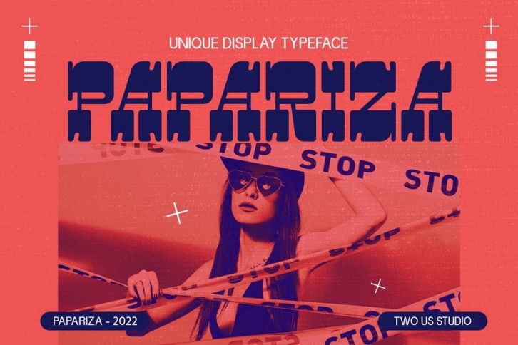 Papariza - Unique Display Typeface Font Download