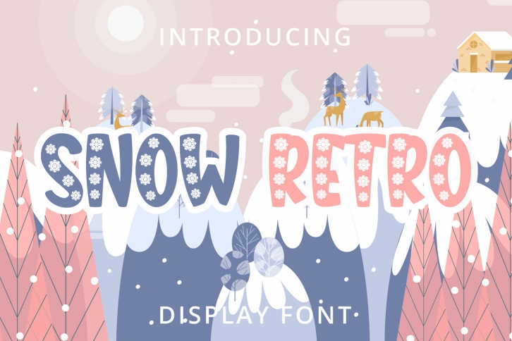 Snow Retro Font Download