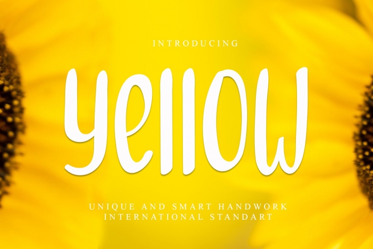 Yellow Font Download