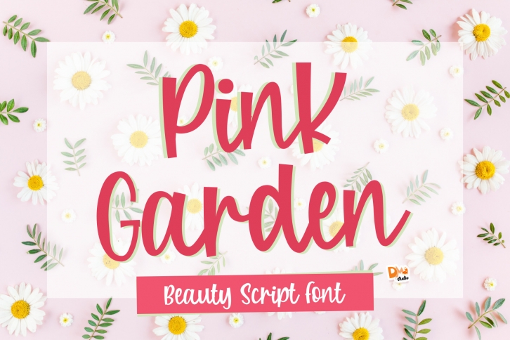 Pink Garden Font Download