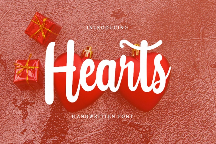 Hearts Font Download