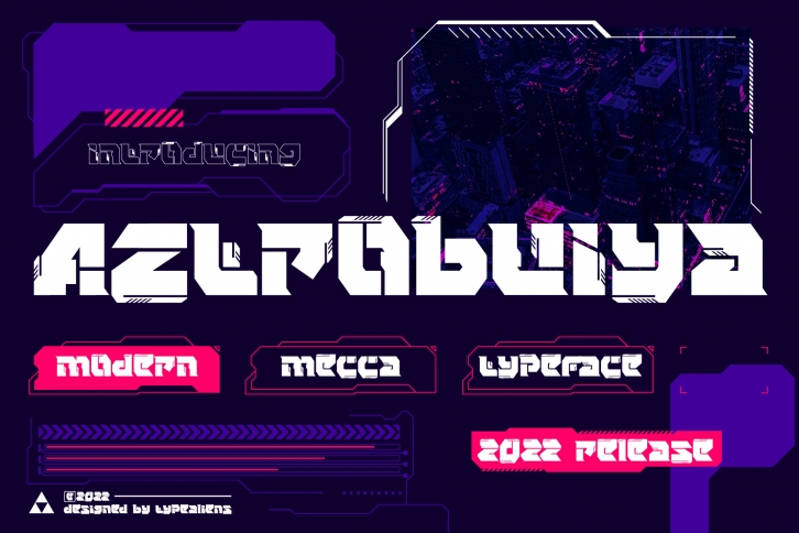 Aztrobuiya Font Download