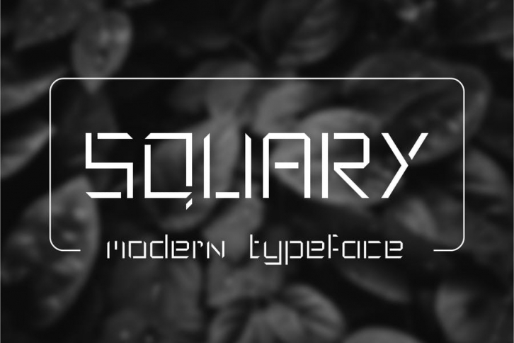 Squary - Modern Typeface Font Download