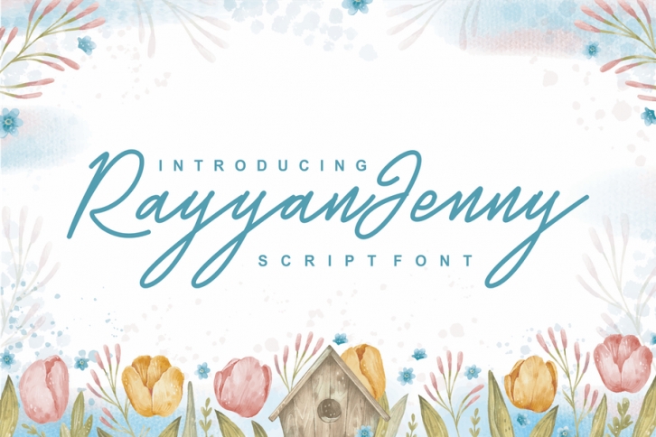 Rayyan & Jenny Signature Script Font Font Download