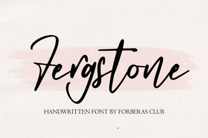 Fergstone Font Download