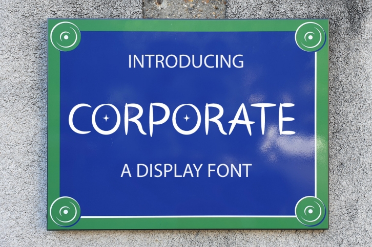 Corporate Font Download