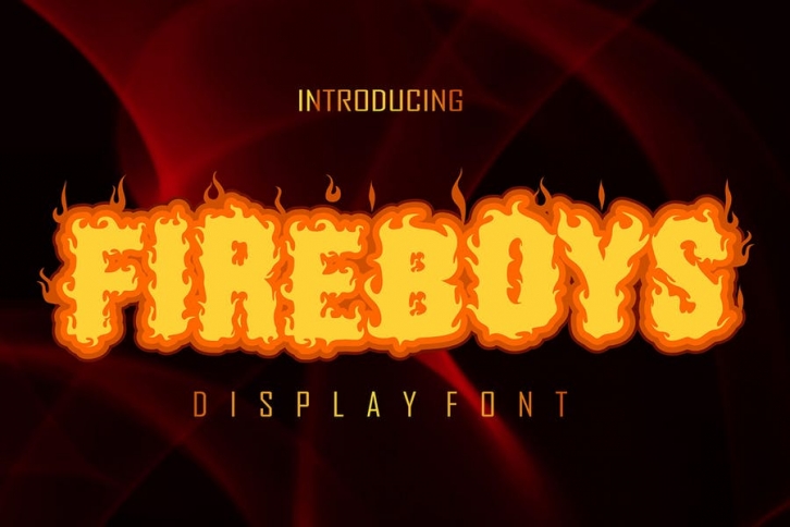Fireboys - Hot and Fire Font Font Download