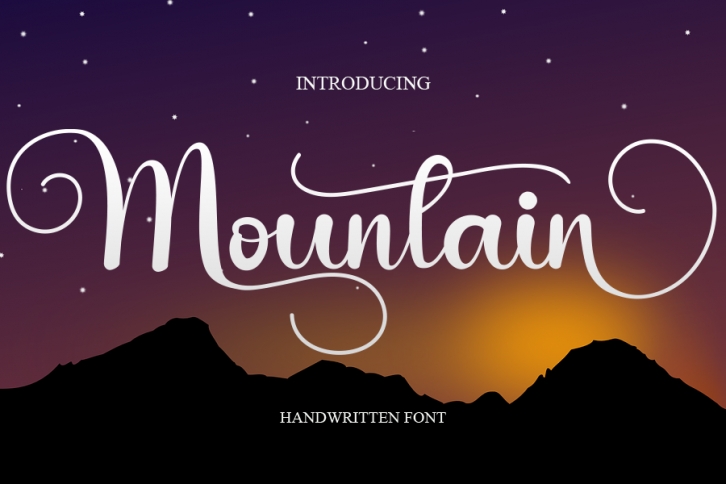 Mountain Font Download