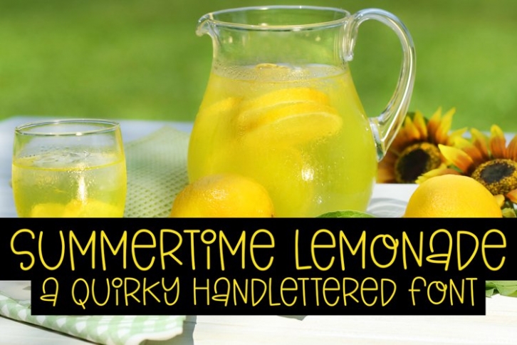 Summertime Lemonade Font Download