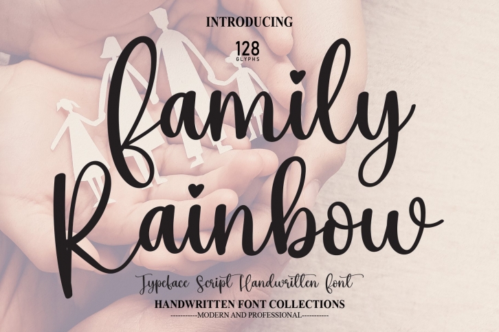Family Rainbow Font Download