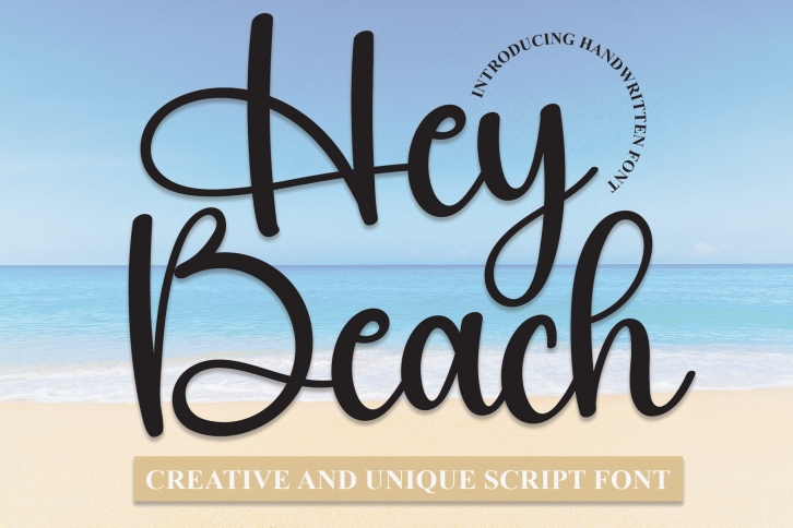 Hey Beach Font Download