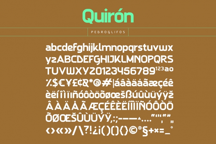 Quirón Square Sans Font Download