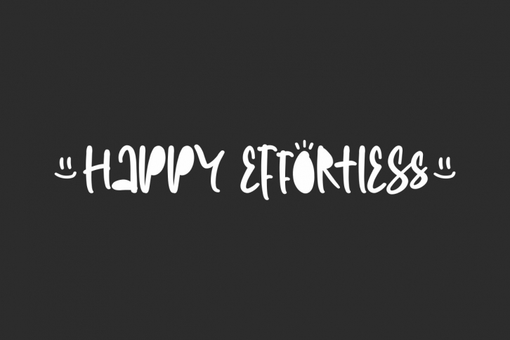 Happy Effortless Font Download
