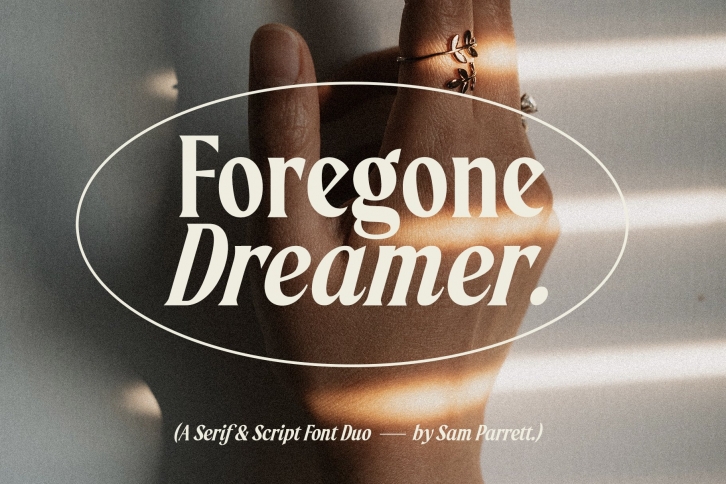 Foregone Dreamer Duo Font Download