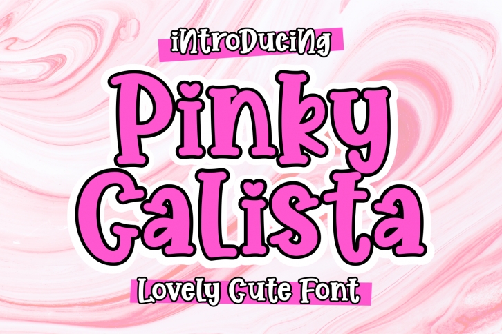 Pinky Calista Font Download