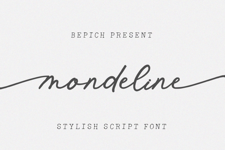 Mondeline Font Download