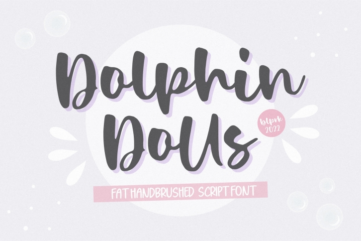 Dolphin Dolls Font Download