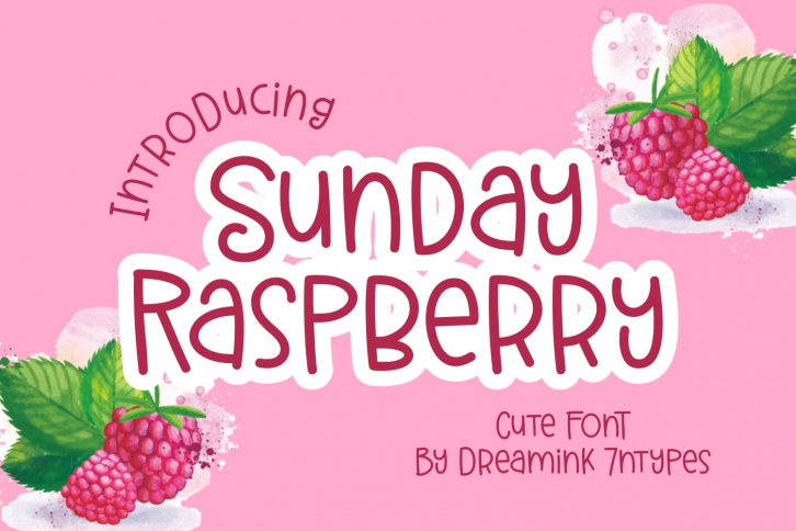 Sunday Raspberry Font Download