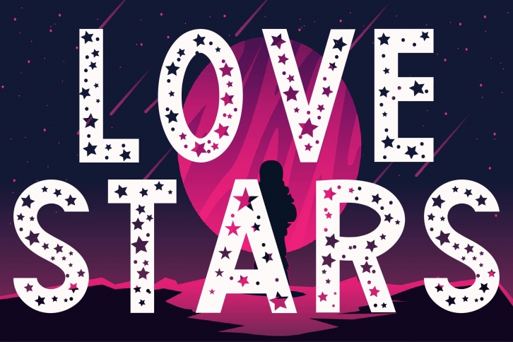 Love Stars Font Download