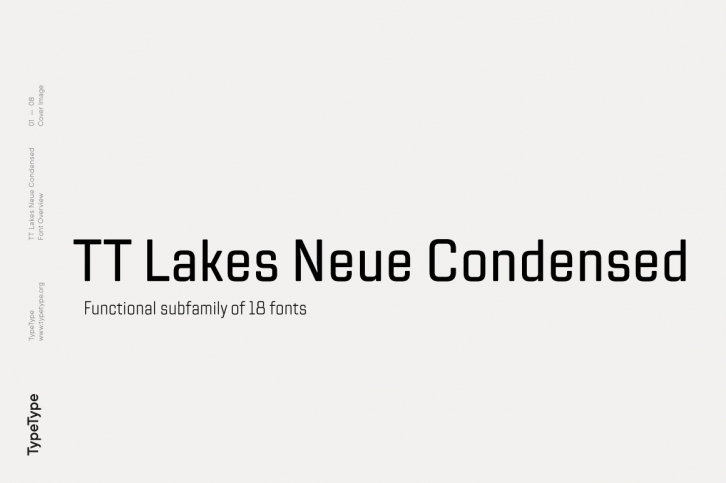 TT Lakes Neue Condensed Font Download