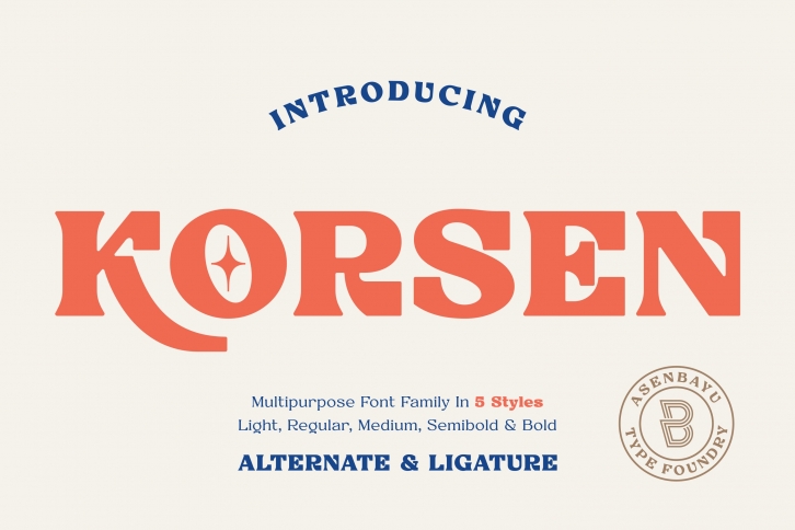 Korsen Font Download