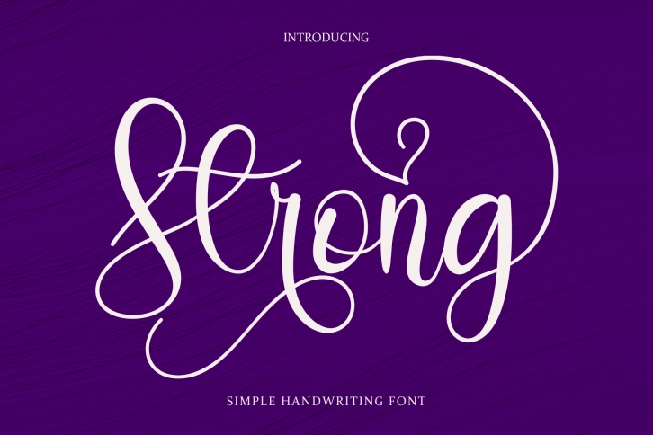 Strong Font Download