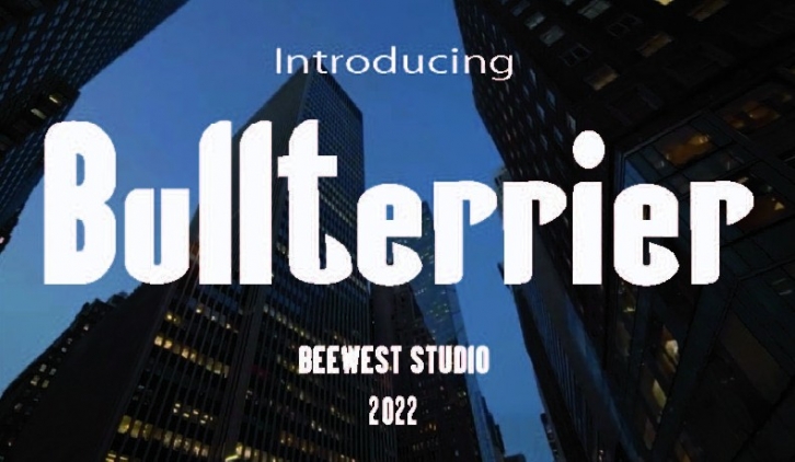 Bullterrier Font Download