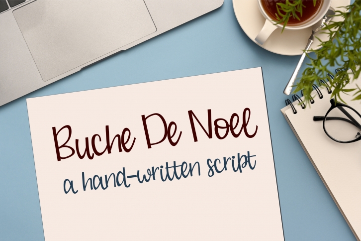 Buche De Noel Font Download