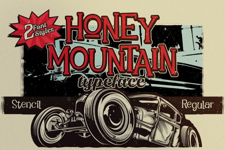 Honey Mountain Typeface Font Download