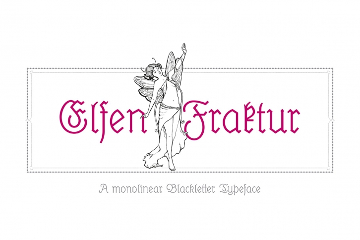 Elfen-Fraktur type family Font Download