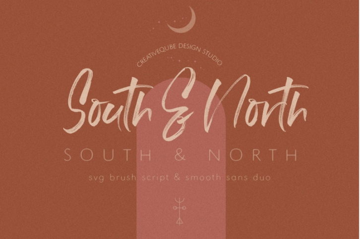South & North Script & Sans Font Duo Font Download
