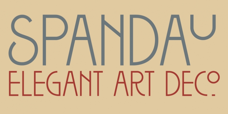 Spandau Font Download