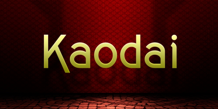 Kaodai Font Download