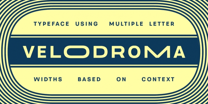 Velodroma Font Download