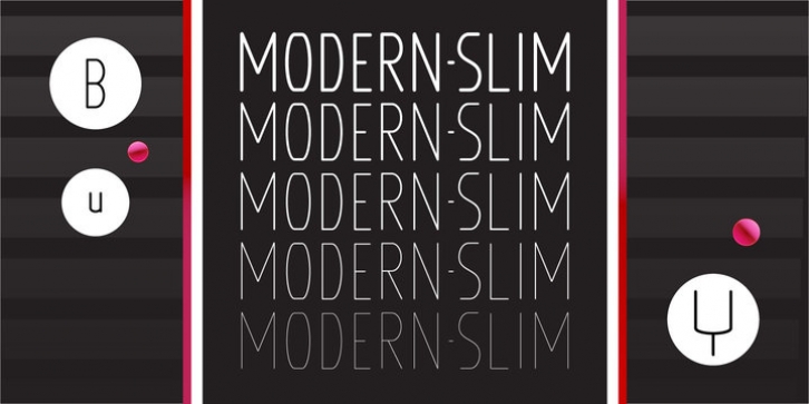 Modern Slim Font Download