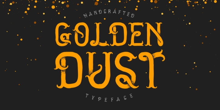 Golden Dust Font Download