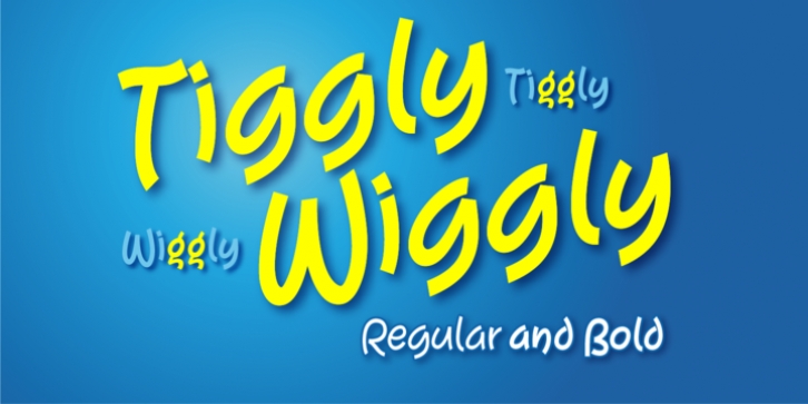 Tiggly Wiggly Font Download