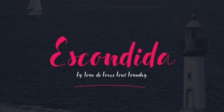 Escondida Font Download