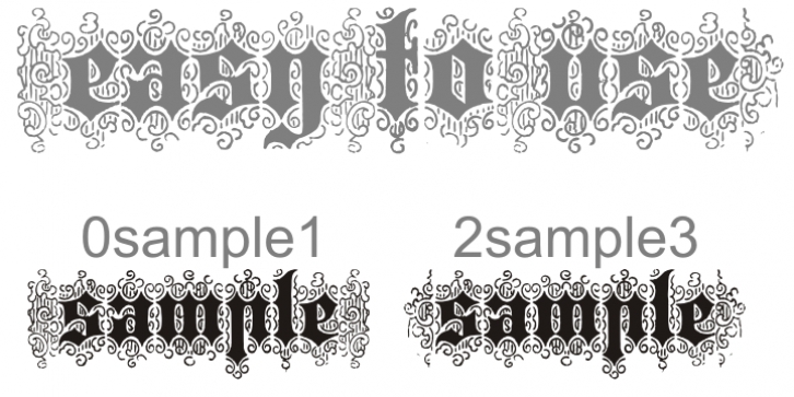 Bruce 532 Blackletter Font Download
