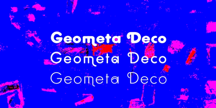 Geometa Rounded Deco Font Download