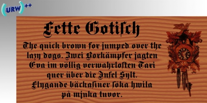 Fette Gotisch Font Download