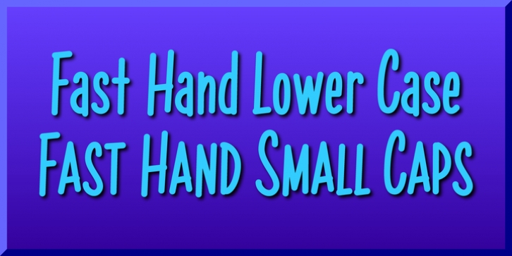 Fast Hand Font Download