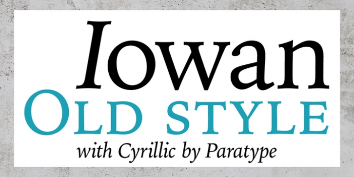 Iowan Old Style Font Download