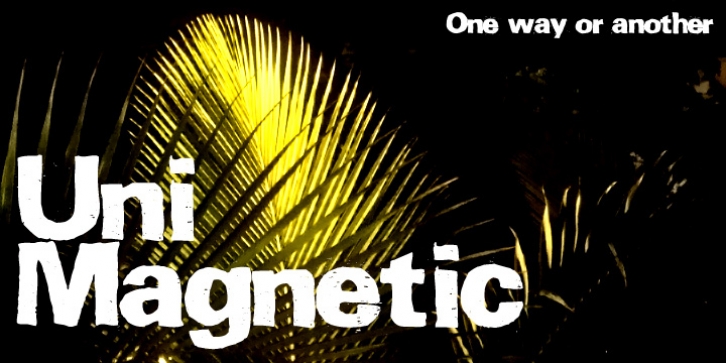 Uni Magnetic Font Download