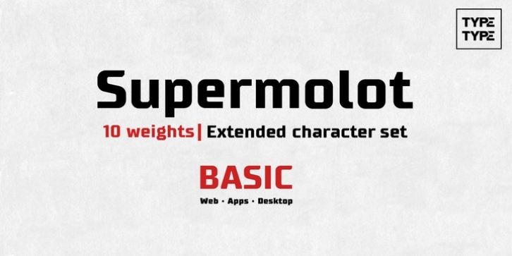 Supermolot Font Download