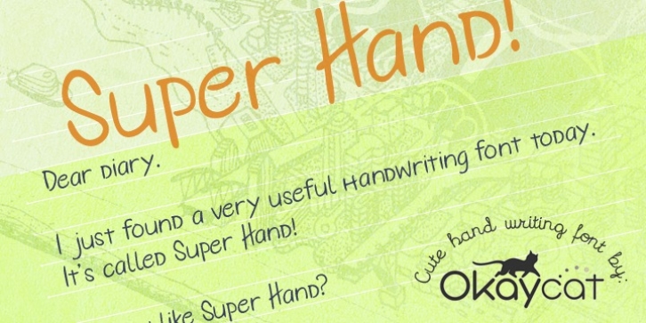 Super Hand Font Download