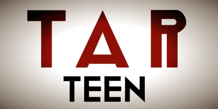 Tar Teen Font Download