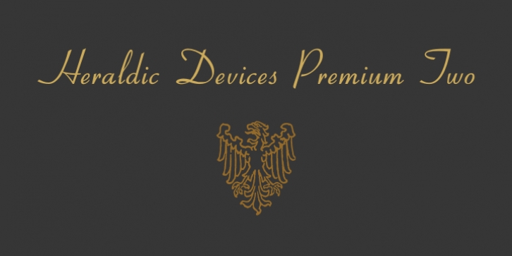 Heraldic Devices Premium Font Download